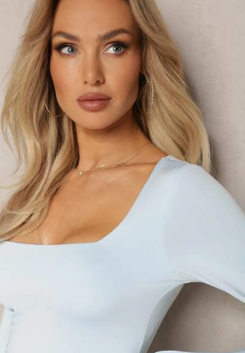 Jasnoniebieska Bluzka Seliusei