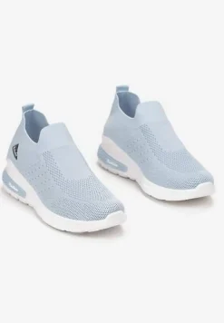 Jasnoniebieskie Buty Sportowe Amathane