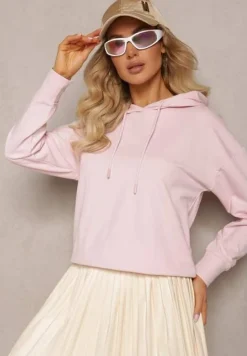 Jasnoróżowa Bluza Barbythia