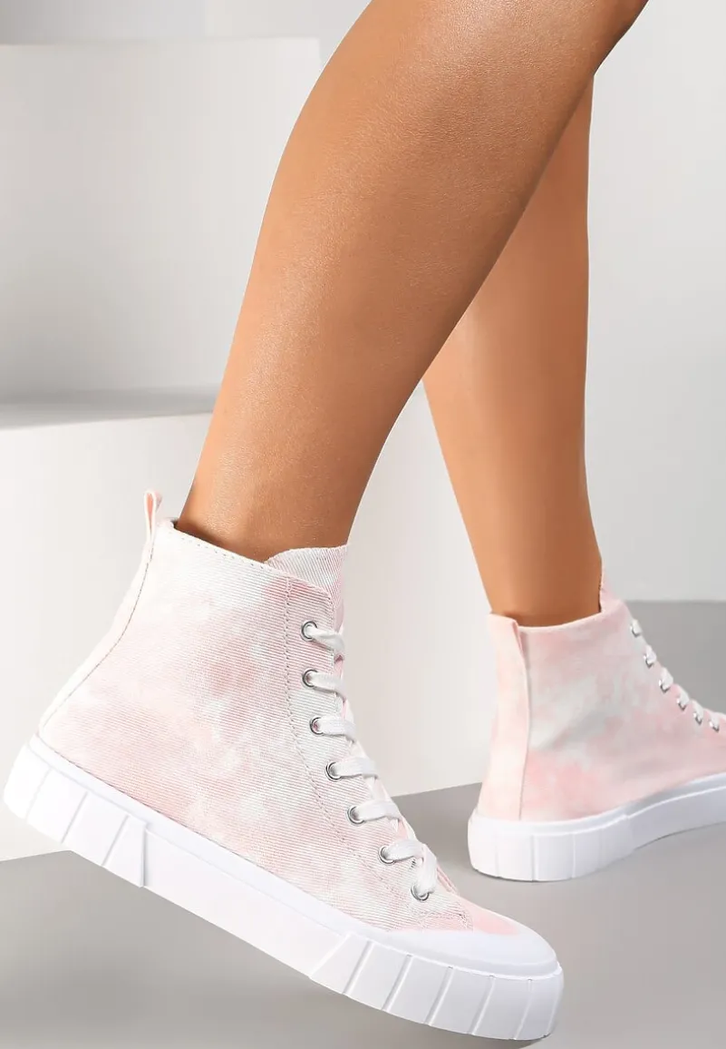 Jasnoróżowe Trampki Tryphothea