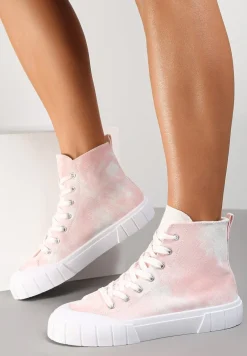 Jasnoróżowe Trampki Tryphothea