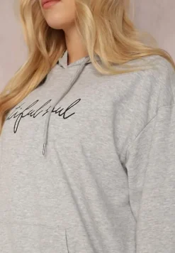 Jasnoszara Bluza Taniamenis