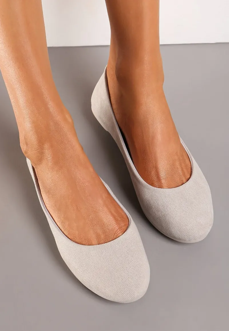 Jasnoszare Balerinki Gibbs