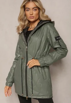 Jasnozielona Kurtka Pikowana Diomasio