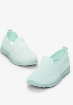 Jasnozielone Tenisówki Pasquier