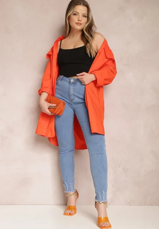 Niebieskie Jeansy Platinos