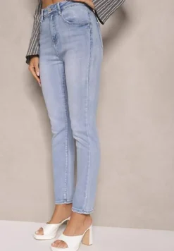 Niebieskie Jeansy z Bawełną Typu Skinny Jorivaes