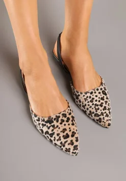 Panterkowe Sandały na Wsuwanie Wenorea