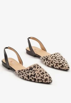 Panterkowe Sandały na Wsuwanie Wenorea