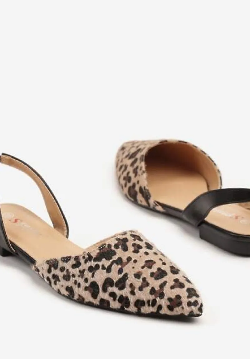 Panterkowe Sandały na Wsuwanie Wenorea