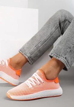 Pomarańczowe Buty Sportowe Encourage