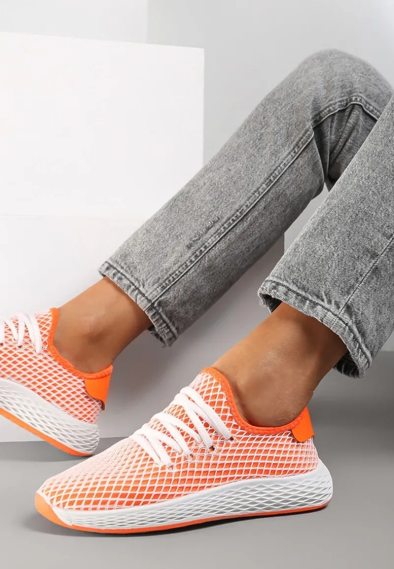 Pomarańczowe Buty Sportowe Encourage