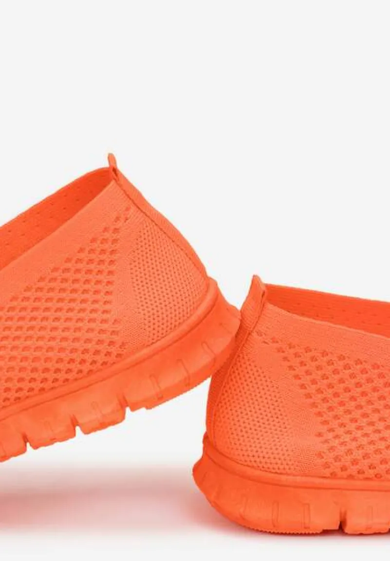 Pomarańczowe Tenisówki Pasquier