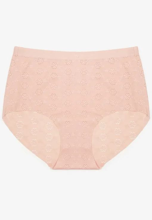 Różowa Bielizna Modelująca Majtki High Waist Lilialira