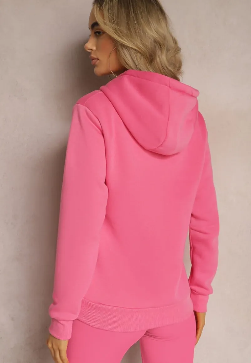 Różowa Bluza z Kapturem Corbetes