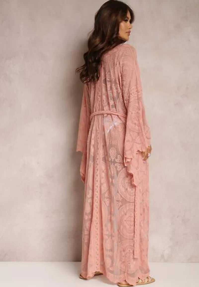 Różowa Narzutka Eleline