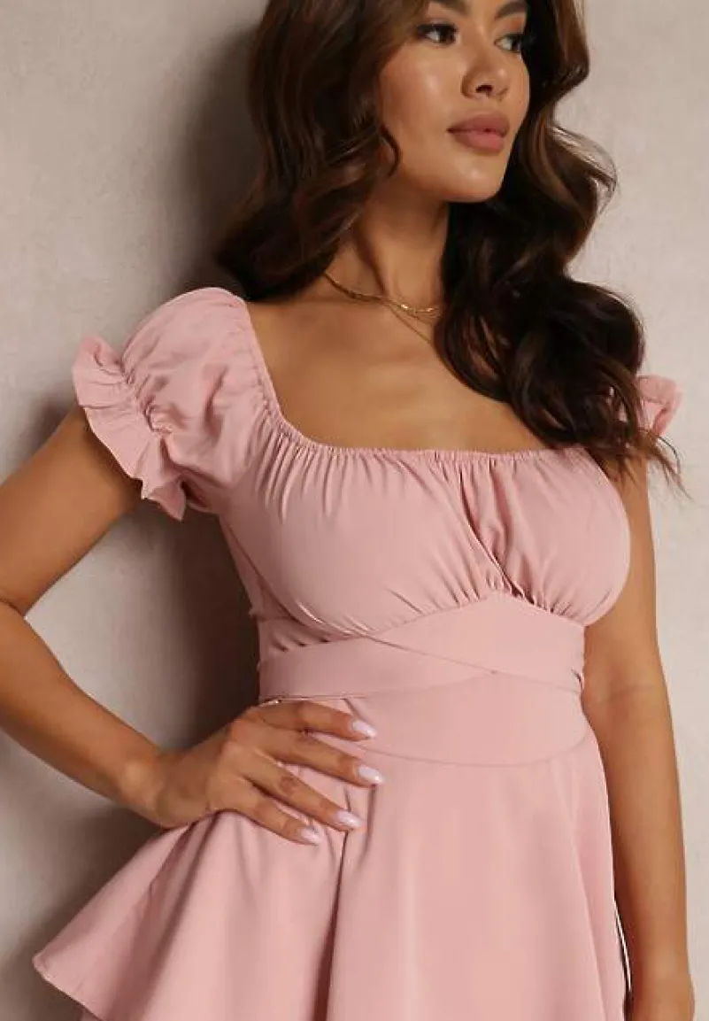 Różowa Sukienka Kephenia