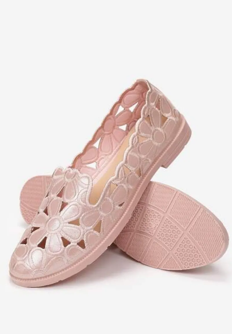 Różowe Balerinki Acanophe