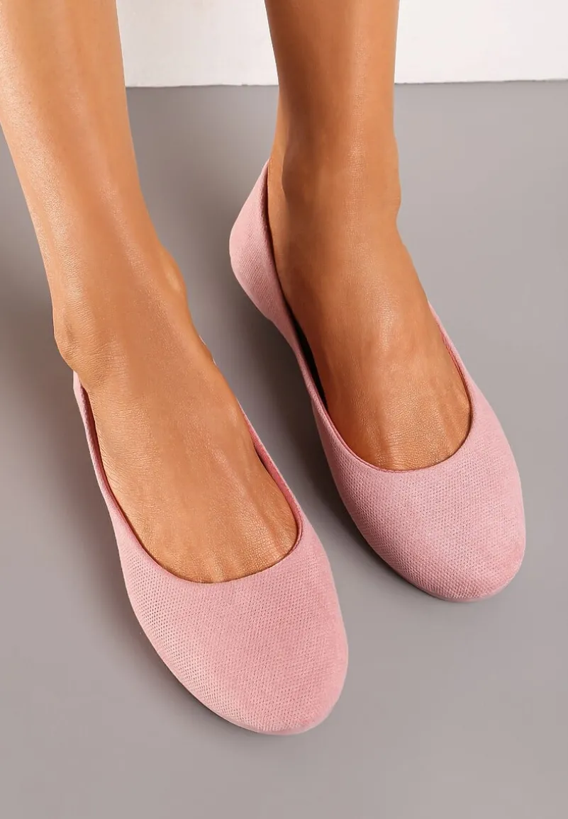 Różowe Balerinki Gibbs