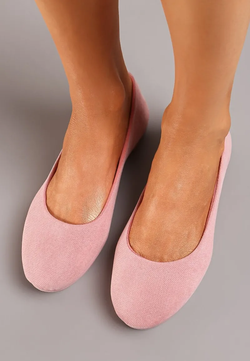 Różowe Balerinki Gibbs