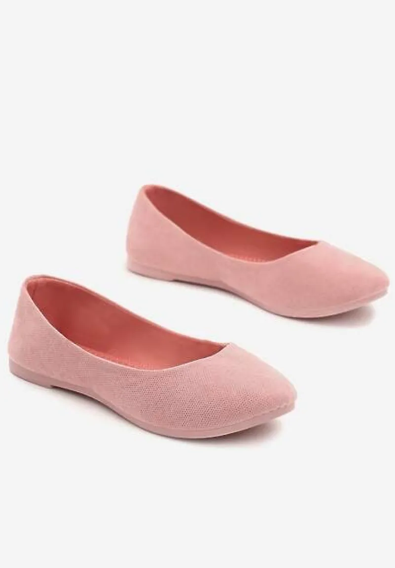 Różowe Balerinki Gibbs