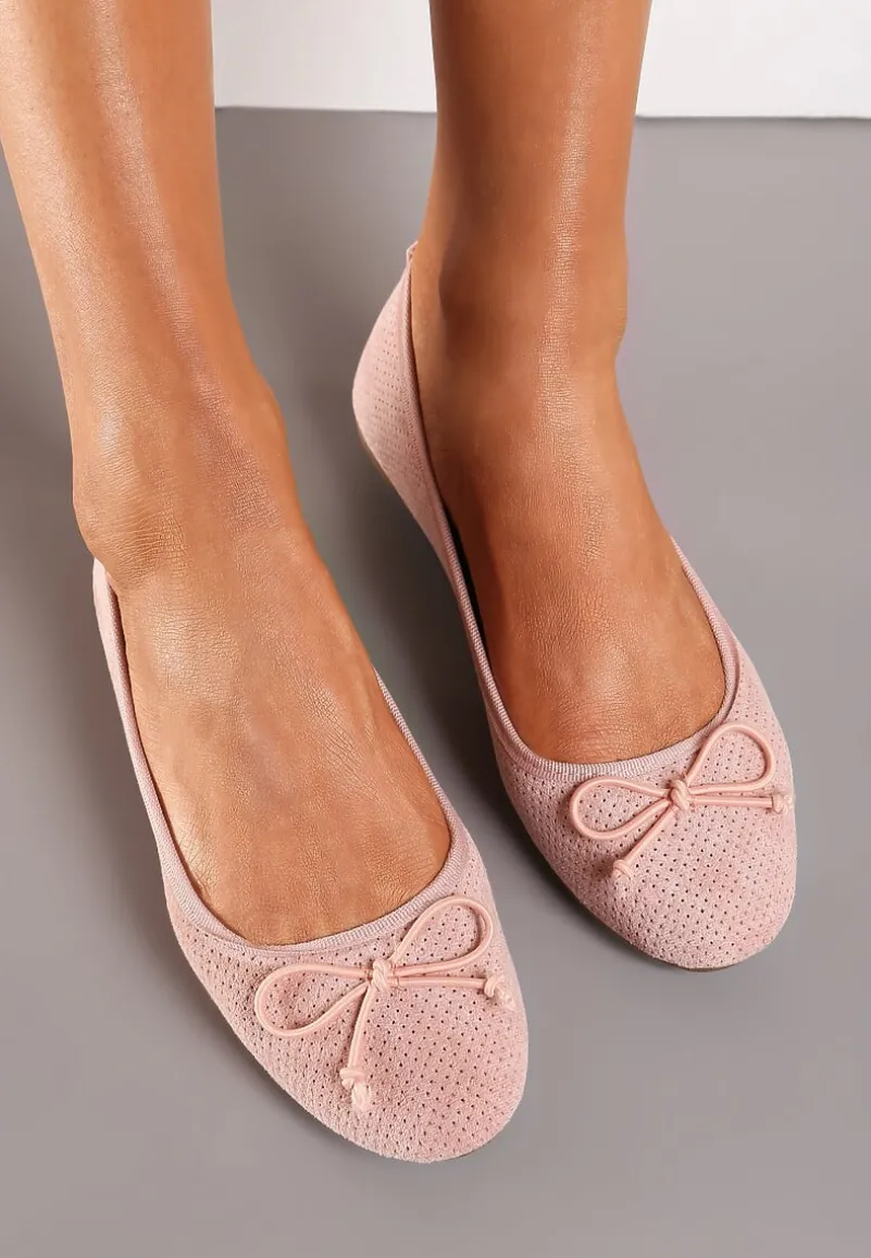 Różowe Balerinki Sthugnaela