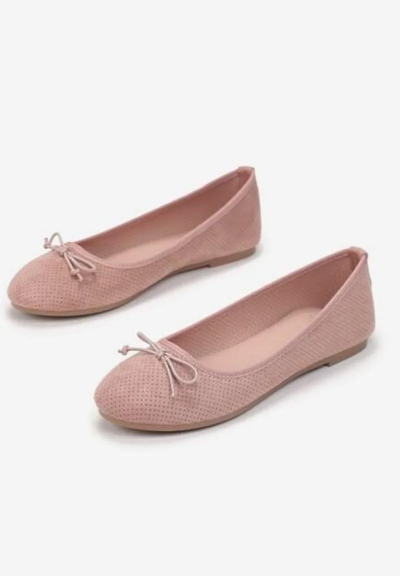 Różowe Balerinki Sthugnaela