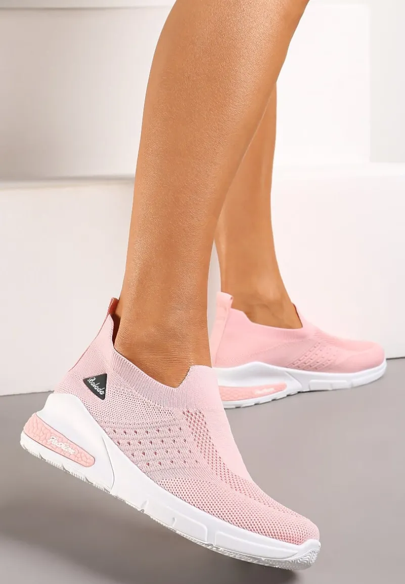 Różowe Buty Sportowe Amathane