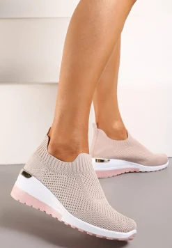 Różowe Buty Sportowe Mellasia