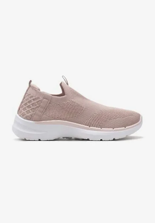 Różowe Elastyczne Buty Sportowe przed Kostkę Eowinnes