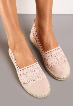 Różowe Espadryle Vylixis