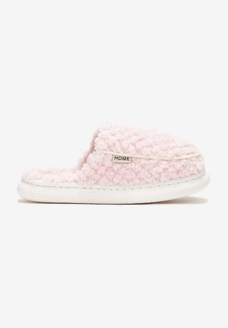 Różowe Kapcie z Miękkiego Kożuszkowego Futerka Lilissa