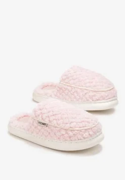 Różowe Kapcie z Miękkiego Kożuszkowego Futerka Lilissa