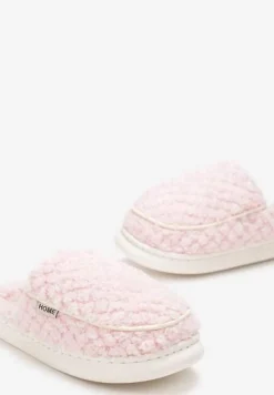 Różowe Kapcie z Miękkiego Kożuszkowego Futerka Lilissa