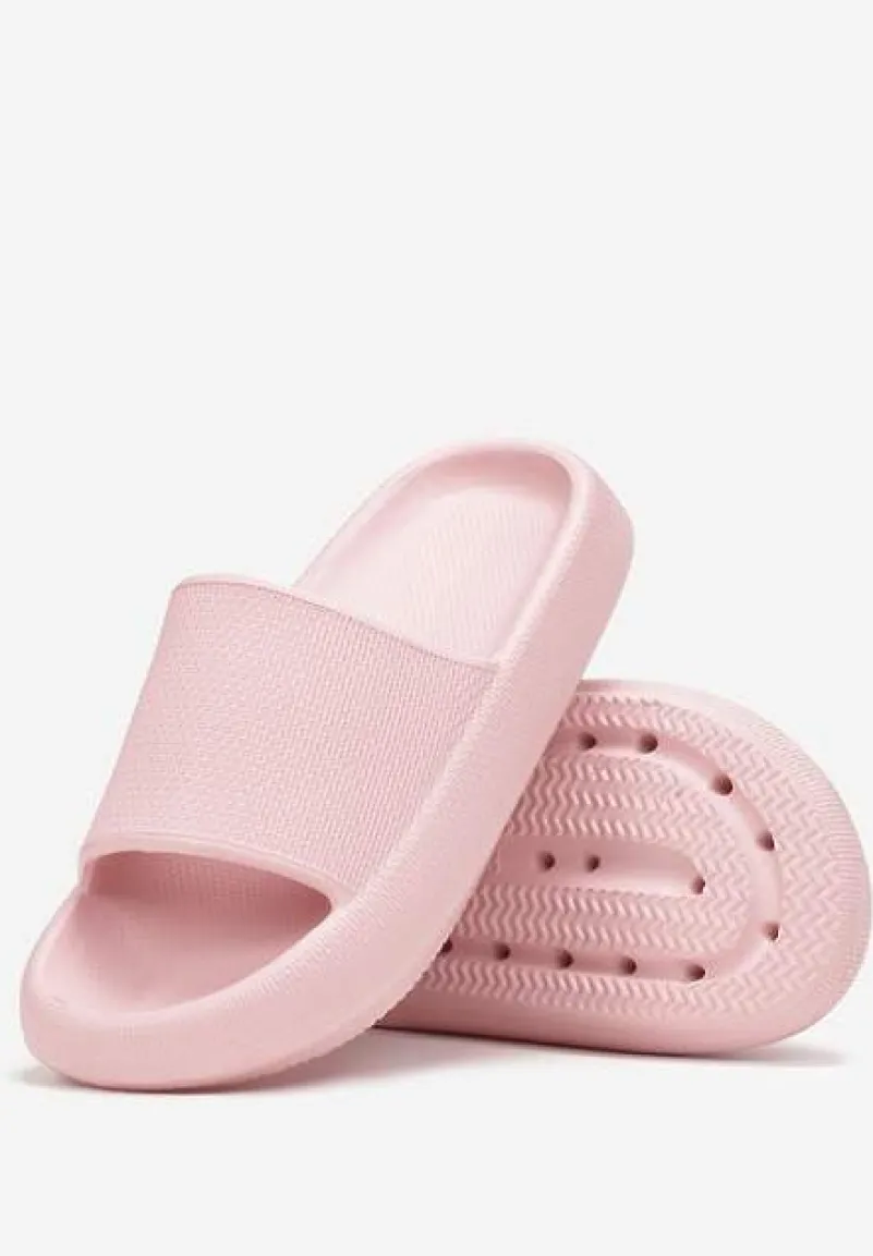 Różowe Klapki Oreithano