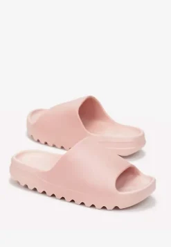 Różowe Klapki z Pianki z Odkrytym Noskiem Birea