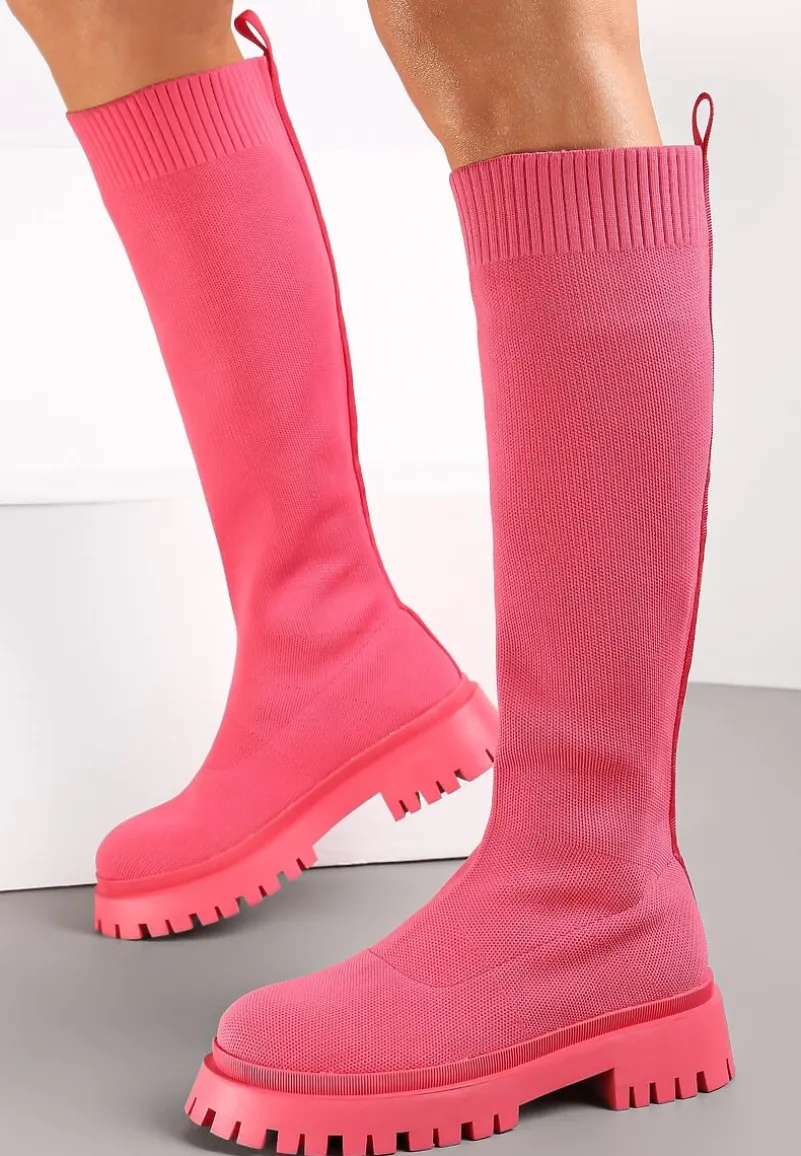 Różowe Kozaki Penthane