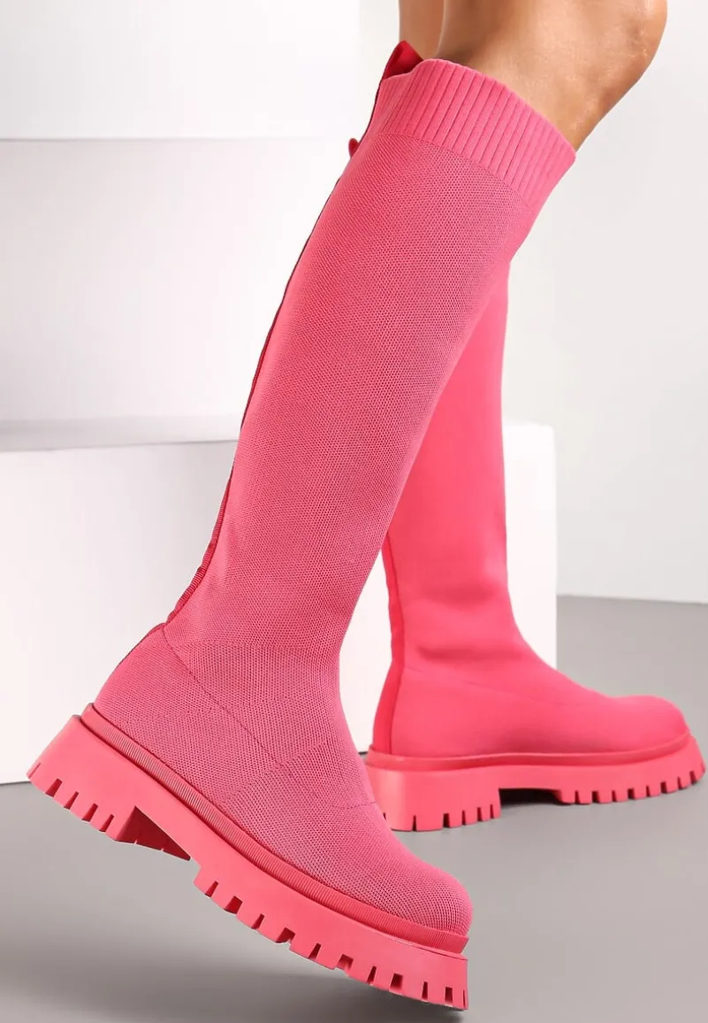 Różowe Kozaki Penthane