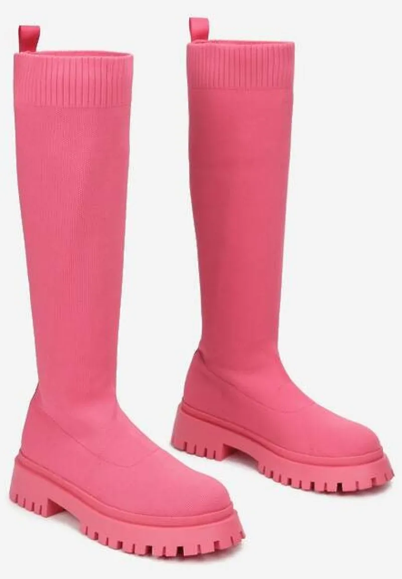 Różowe Kozaki Penthane