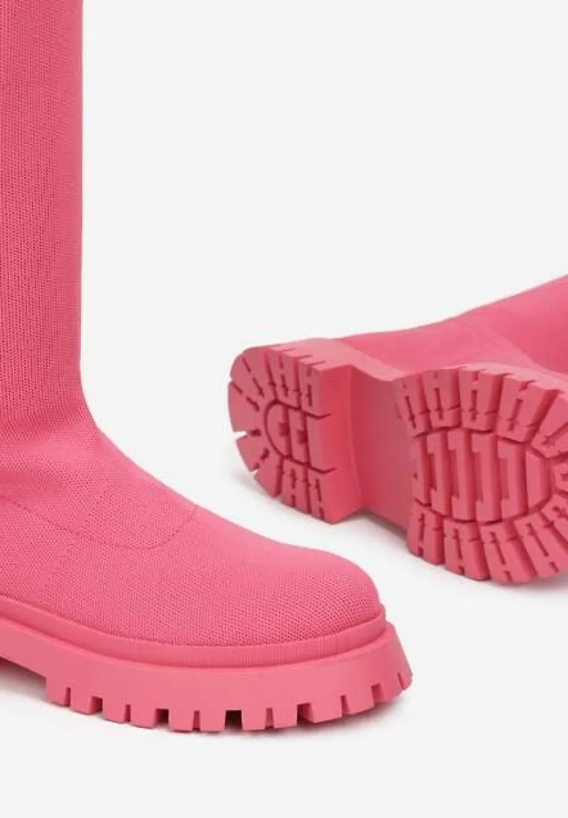 Różowe Kozaki Penthane