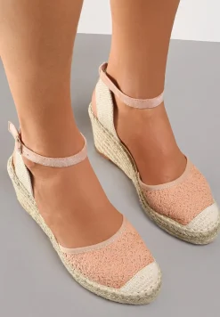 Różowe Sandały Synatai