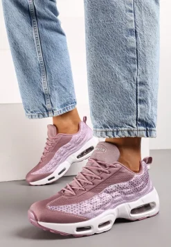 Różowe Sneakersy Avagune