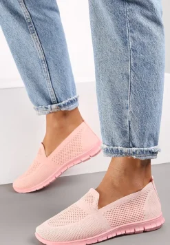 Różowe Tenisówki Pasquier