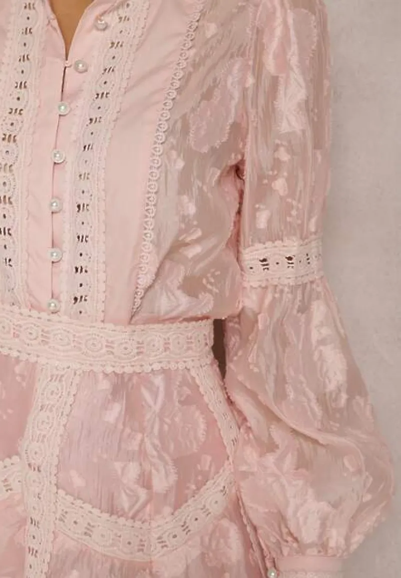 Różowy 2-Częściowy Komplet Oreithora