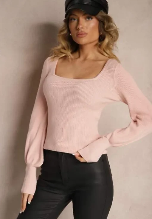 Różowy Sweter Oranrad