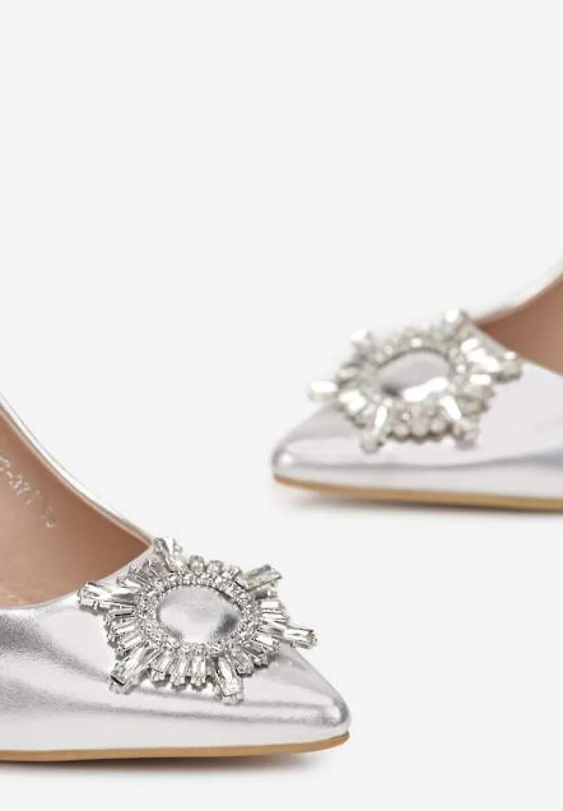 Srebrne Szpilki Mellyne