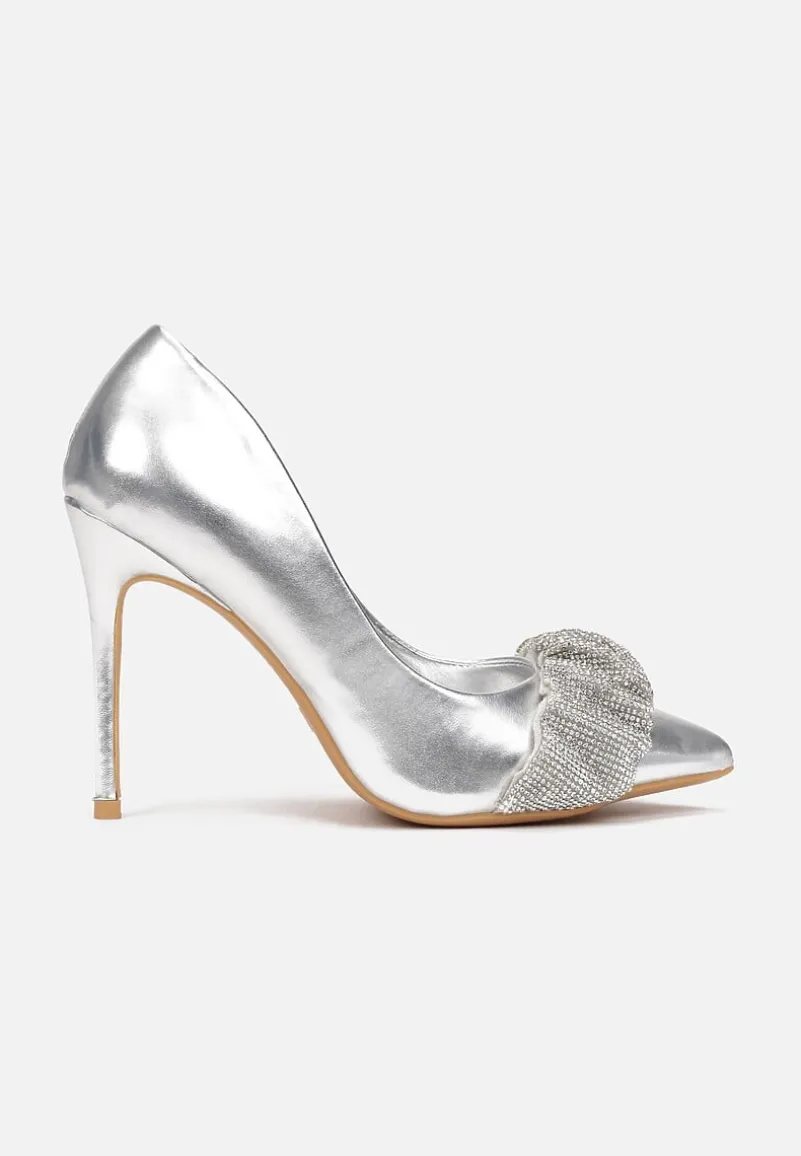 Srebrne Szpilki z Cyrkoniami Salvadora