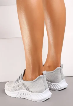 Szare Buty Sportowe Bemostom