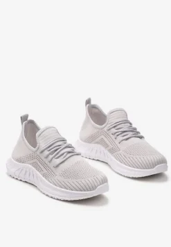 Szare Buty Sportowe Bemostom