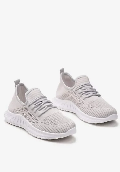 Szare Buty Sportowe Bemostom